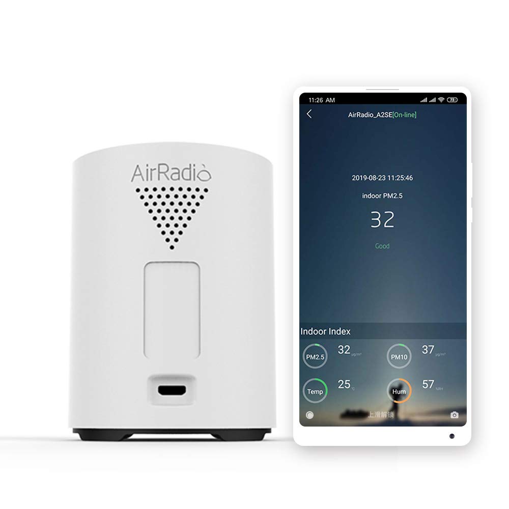 A2SE PM 2.5 PM10 detector Humidity Temperature sensor air quality monitor
