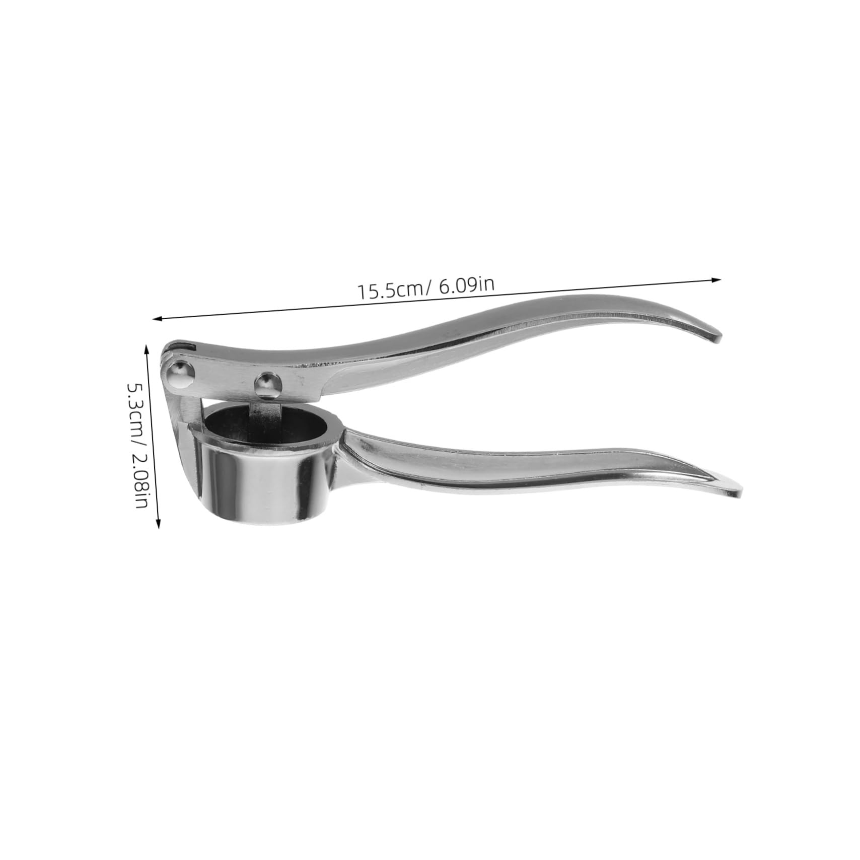 Alipis Hand Press Garlic Chopper Crusher Tool Portable Multifunctional for Garlic Paste Ginger Chili Compact Design Safe for Easy Cleaning Use