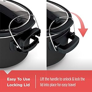 Blackdecker7quartslowcookerscd4007chalkboardexteriorlockinglid3heatsettingsremovablestonewarecrock Urban Country Home Decor Blackdecker 7 quart slow cooker scd4007 chalkboard exterior locking lid 3 heat settings removable stoneware crock urban country home decor