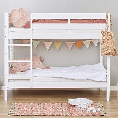 Hoppekids Cama litera Eco Comfort Blanco Cover