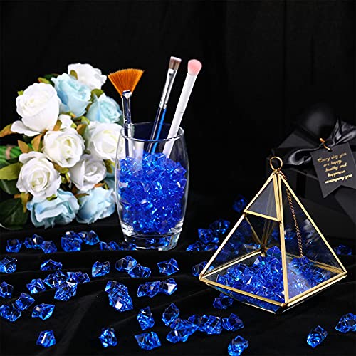 image for Jetec 150 Pieces Fake Ice Cubes Diamonds Plastic Crushed Ice Rocks 1 I