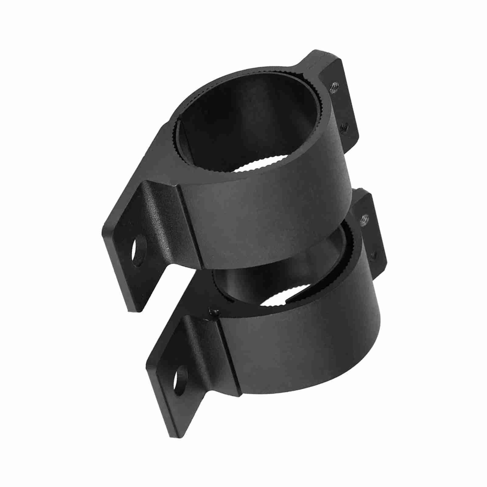 76mm Klemme Scheinwerferterung Auto 3 Zoll Aluminiumlegierung Schwarz Bull Bar Lichthalterung Montageklemmen für Auto Off Road Fahrzeug Scheinwerfer Fahrlampe (3 Zoll)