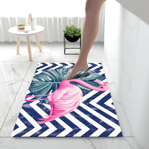 Tapis de sol super absorbant et lavable en machine en V - 4