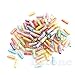 Kangnice 100pcs Message in a Bottle Message Capsule Letter Cute Love Pill Full Clear Colour