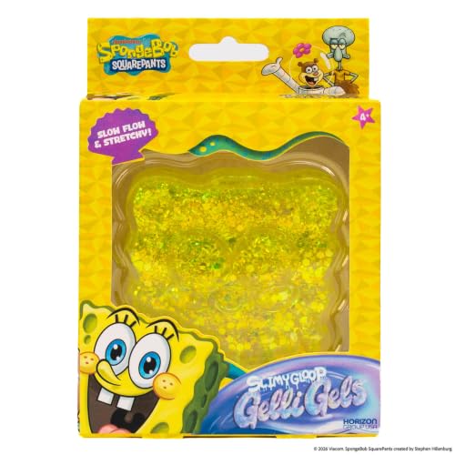 Image of Horizon Group USA Slimygloop Gelli Gels, Spongebob Yellow