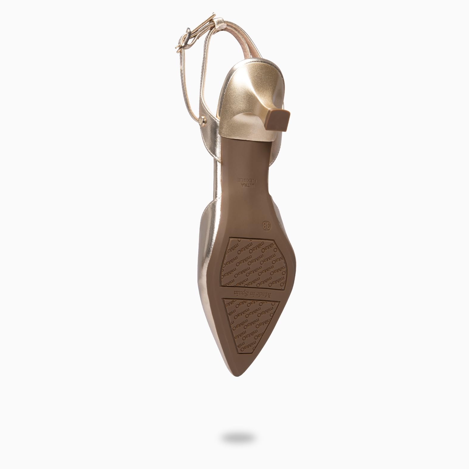 miMaO. Zapatos Destalonados con Pulsera al Tobillo Elegantes y cómodos. Diseñados y Fabricados en España