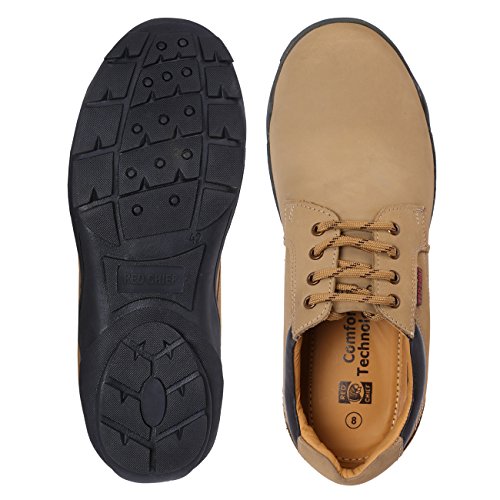 Image of Red Chief Nubuck Leather Casual Shoes for Men | Lace-Up Shoes for Men | RC3431