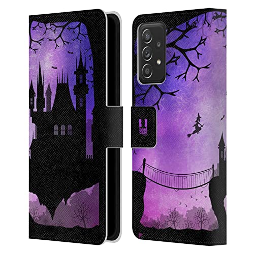 Étui portefeuille cuir Samsung A53 5G avec fermeture magnétique stable