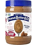 Peanut Butter & Co. Smooth Almond Butter, Non-Gmo, Gluten Free, Vegan, 16 Oz