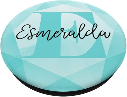 Miniatura 2 de Esmeralda - Agarre plegable para teléfono móvil, diseño de diamantes, color azul, Negro