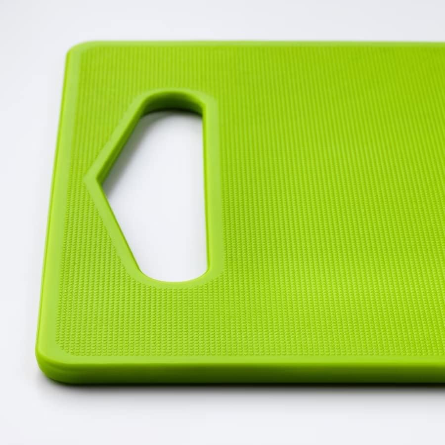 Image of IKEA HOPPLOS Chopping Board, Green, 24x15 cm (9 x6)