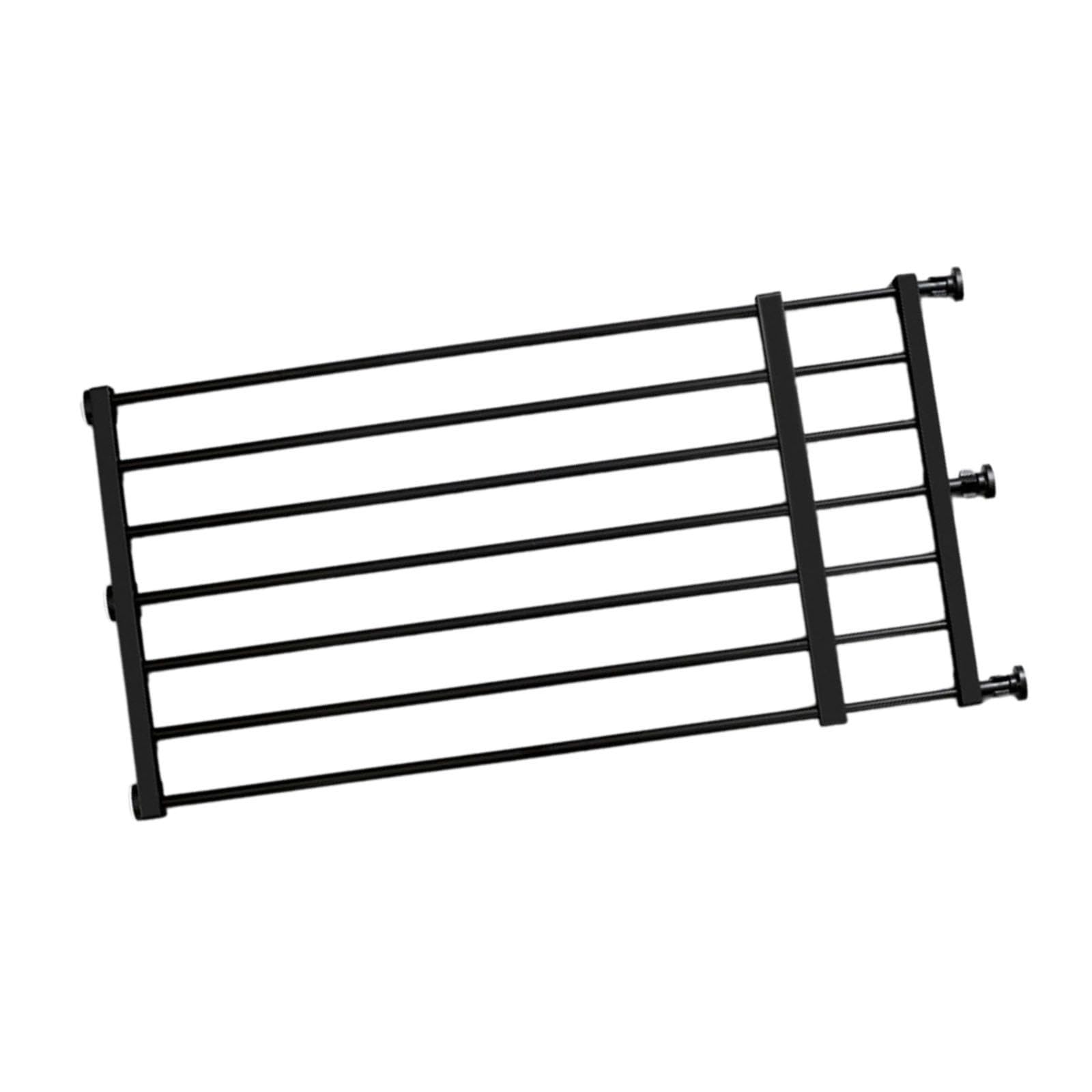 Sharplace Cancelletto Estensibile per Cani, cancelletti Bassi retrattili per Animali Domestici, cancelletto per Cani di Facile Installazione per Porte, Scale, Neroxl