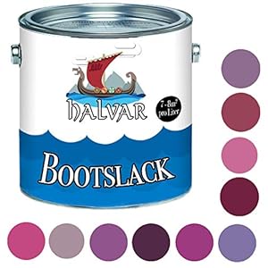 Halvar 2-K GLANZEND jachtlak violet RAL 4001-4010 bootlak voor GFK / polyester / kunststof 2-componenten lak incl…