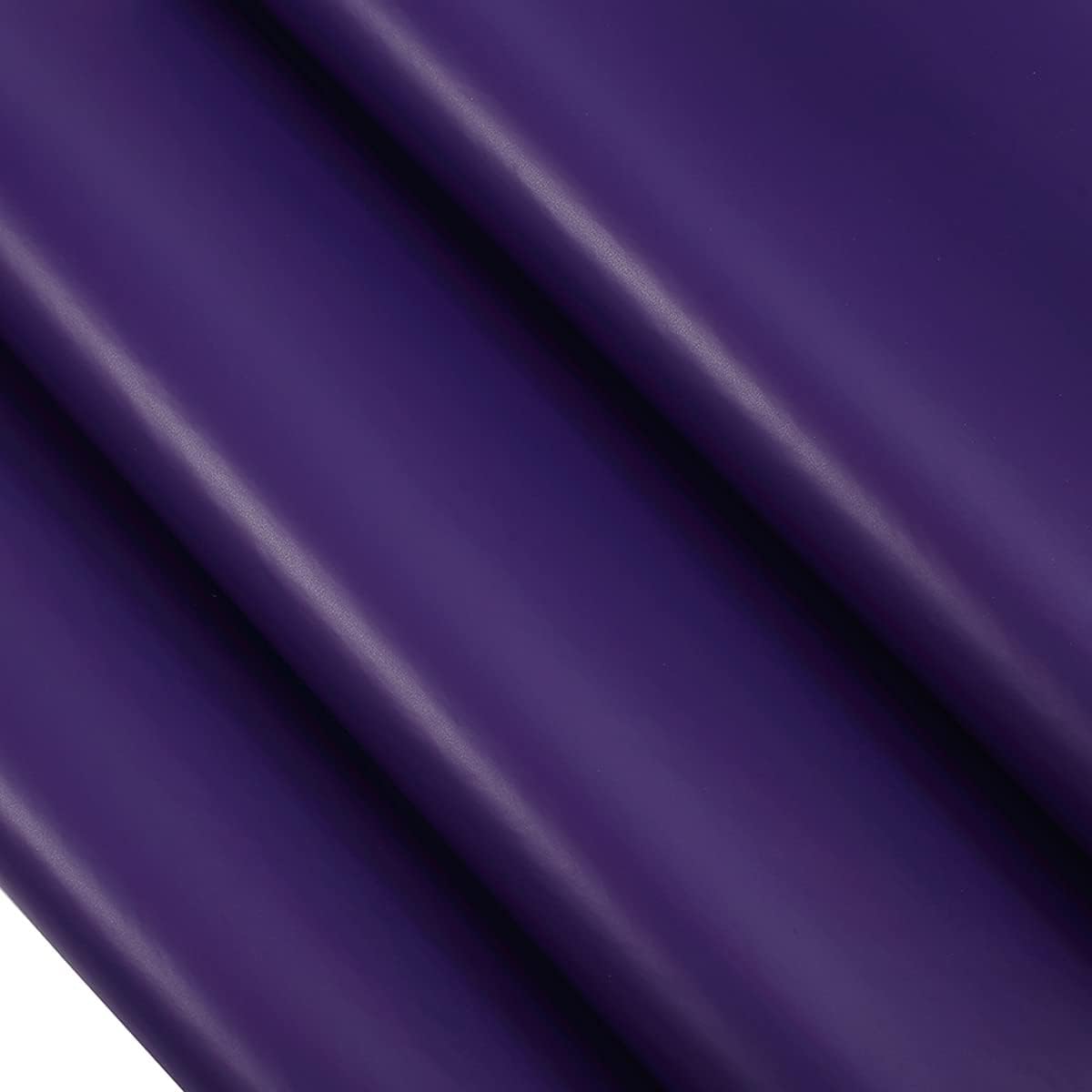 Queenbox 50x100cm Matte Car Vinyl Wrap Roll, Self-Adhesive Car Paint Protection Film, Vehicles Solid Decorative Sticker, Purple