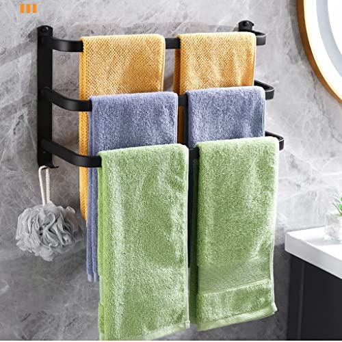 Estante de baño sin perforaciones de 38cm para pared y cocina 5