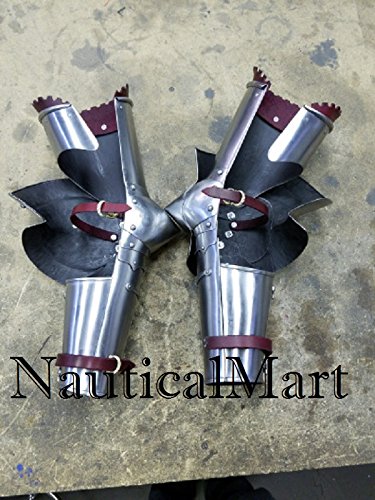 NauticalMart Plate Armour Vambraces Set