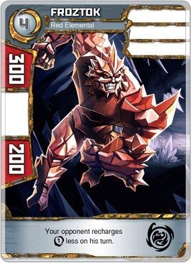 redakai rare cards Amazon.com: Redakai - Froztok - Red Elemental