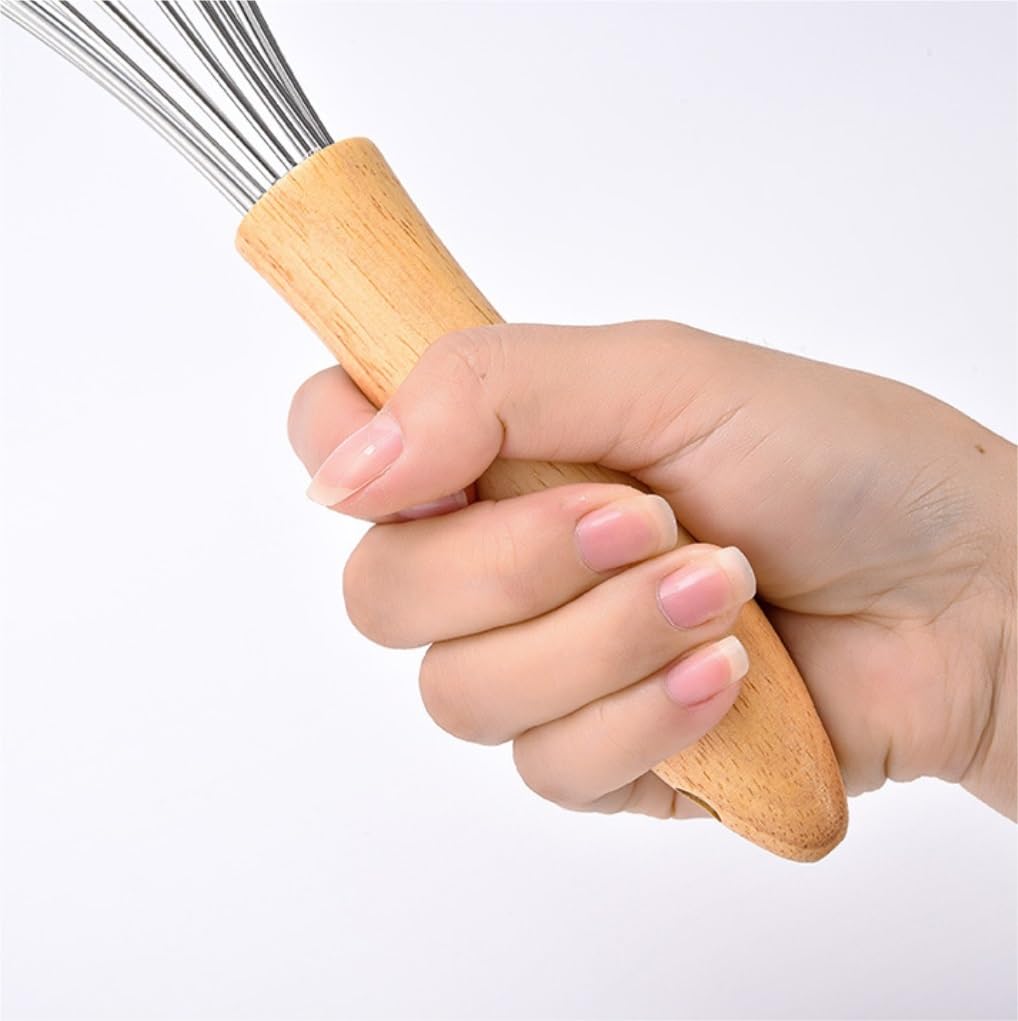 Varillas de Batir para Cocinar Batidor De Huevos Manual, Utensilios De Cocina For Huevos, Burbujeador De Latte, Herramienta For Mezclar Masa For Hornear Huevos, Espumar, Batir