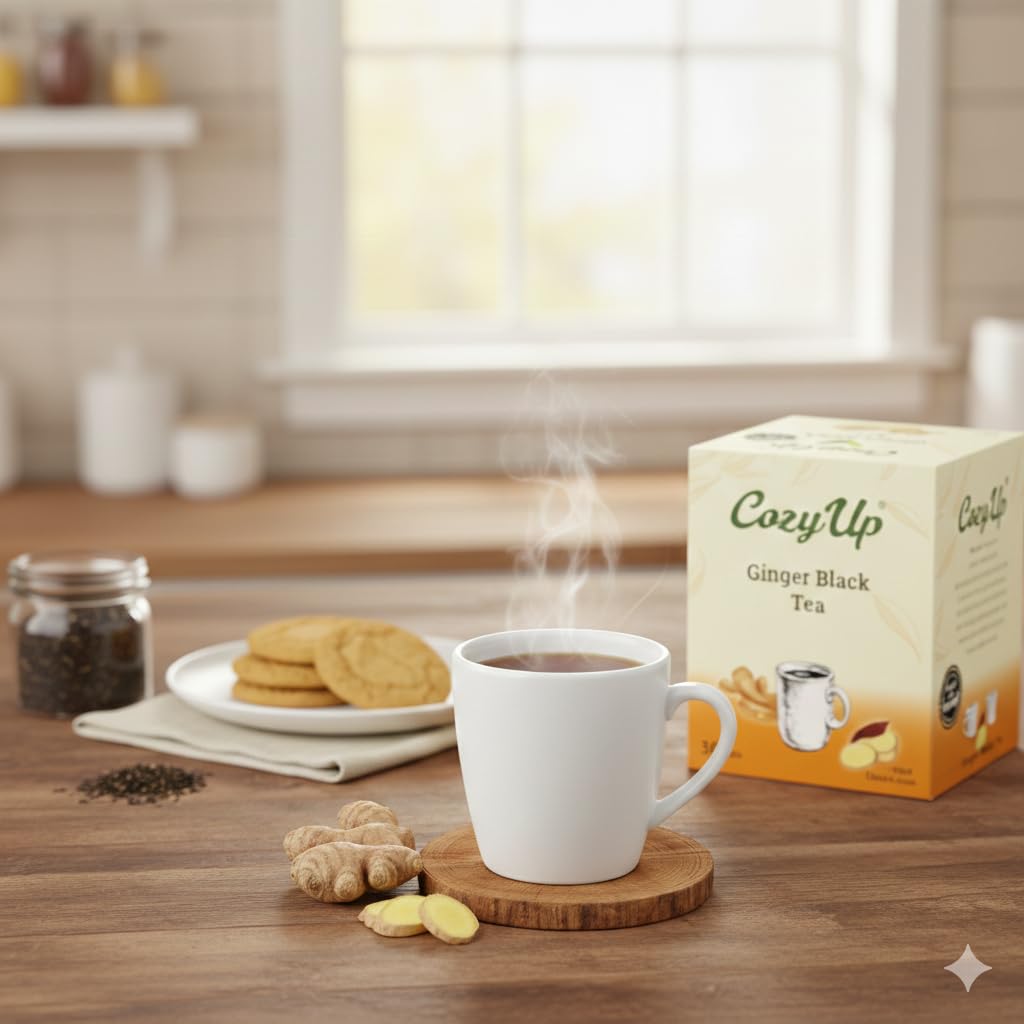 Amazon.com : Cozy Up Ginger Black Tea K-Cup Pods, 36-Count