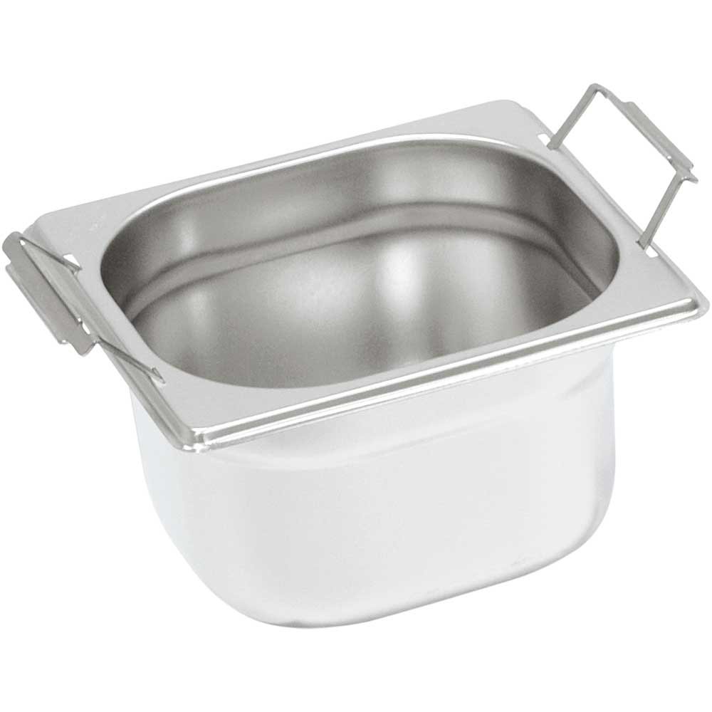 Contenedor gastronorm Serie New Model GN 1/6 (200 mm), con asas.