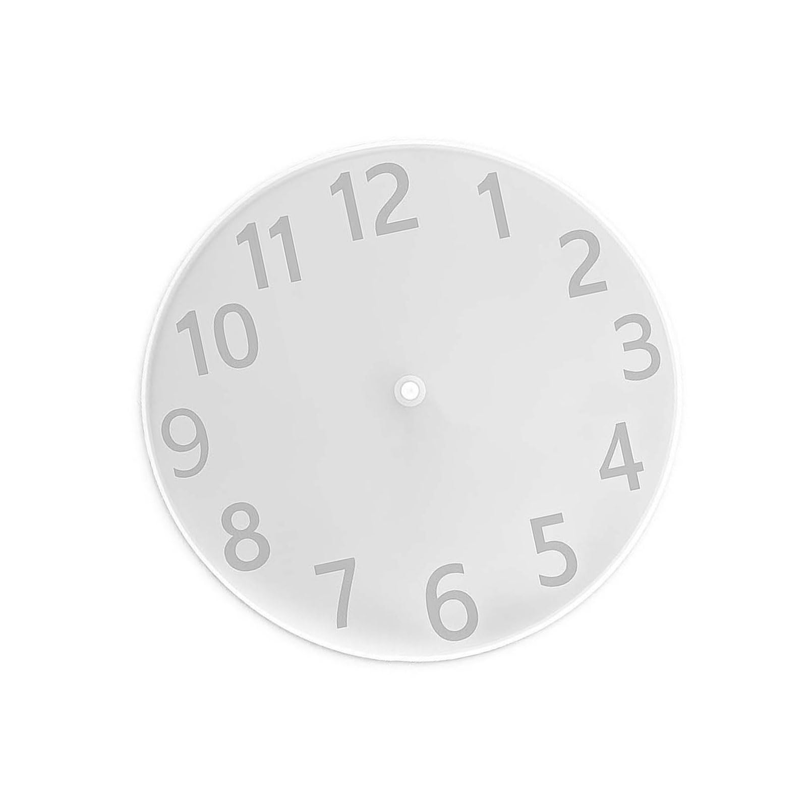 APGLSXY Multipurpose Oversized Clock Silicone Molds for Making Wall/Desk Resin Artwork Gypsum Ornament and Home Decoration Oversized Call Elastomer Cast