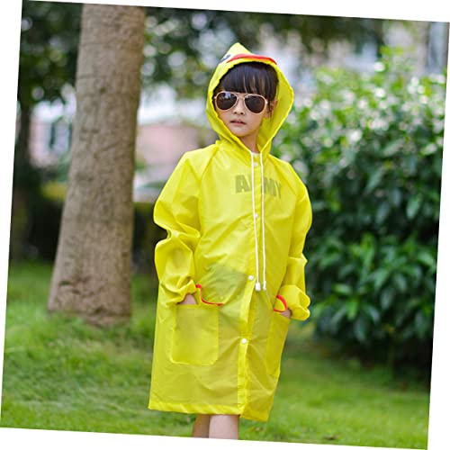 Adorainbow Roupa De Chuva Para Meninos Poncho De Chuva Com Design Animal Capas De Chuva Infantis Par