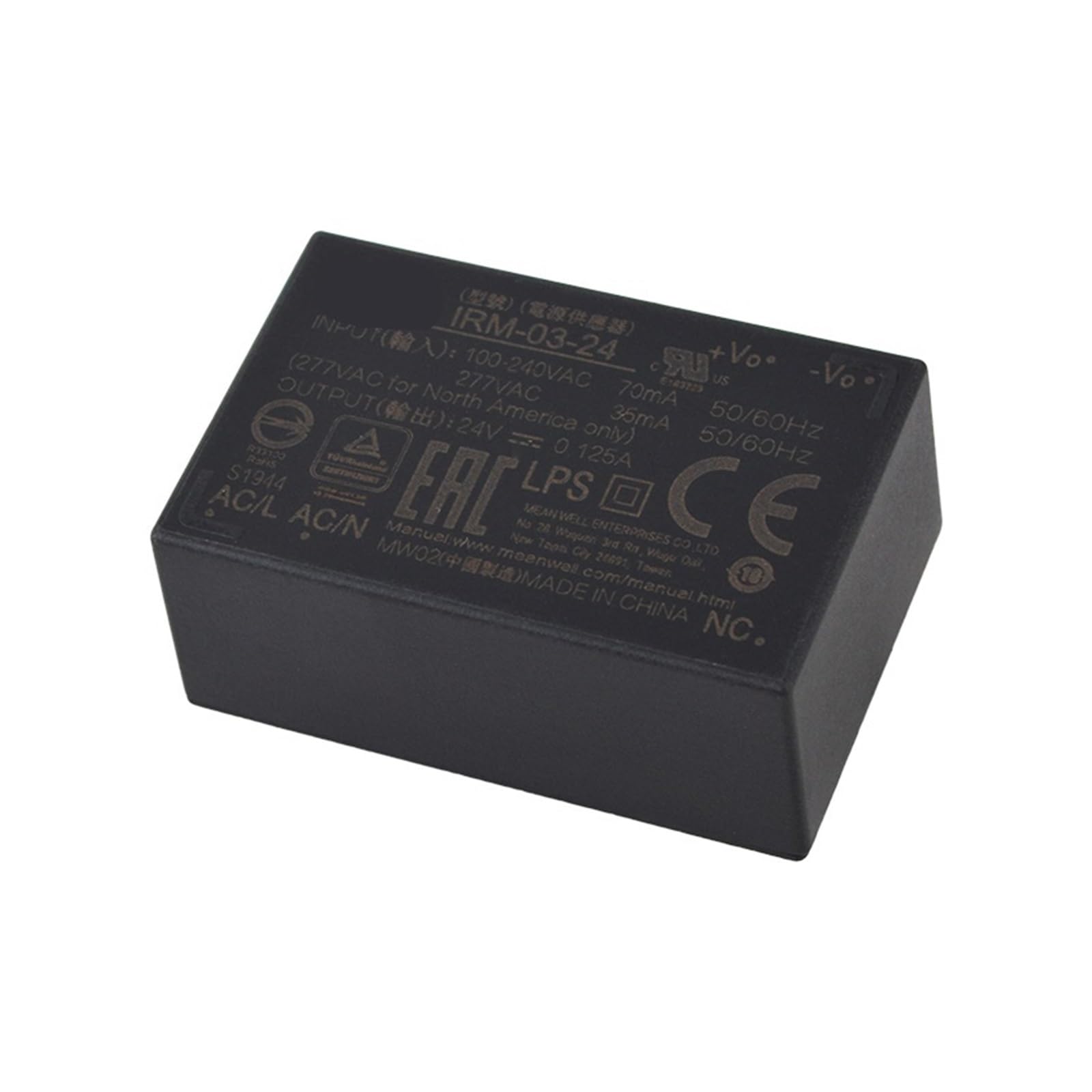 JJKKOZVQF 3W Single Output Power Supply IRM-03-3.3V IRM-03-5V IRM-03-9V IRM-03-12V IRM-03-15V IRM-03-24V(IRM-03-3.3)