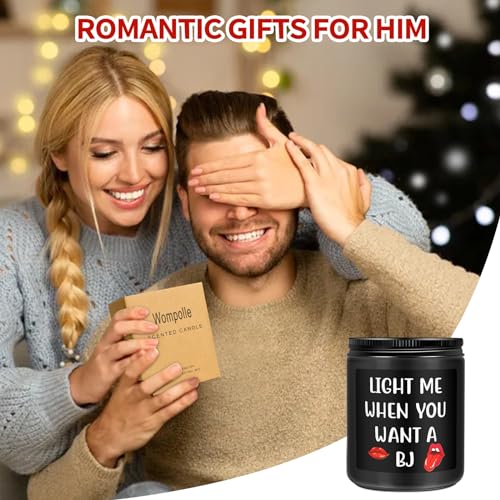 Funny Gifts for Him-Valentines Day Gifts for Him, Scented Candle Presents for Men,Anniversary Engagement Gift for Husband,Fiance,Boyfriend,Valentines Day for Him (Light Me-Sandalwood) - Image 5