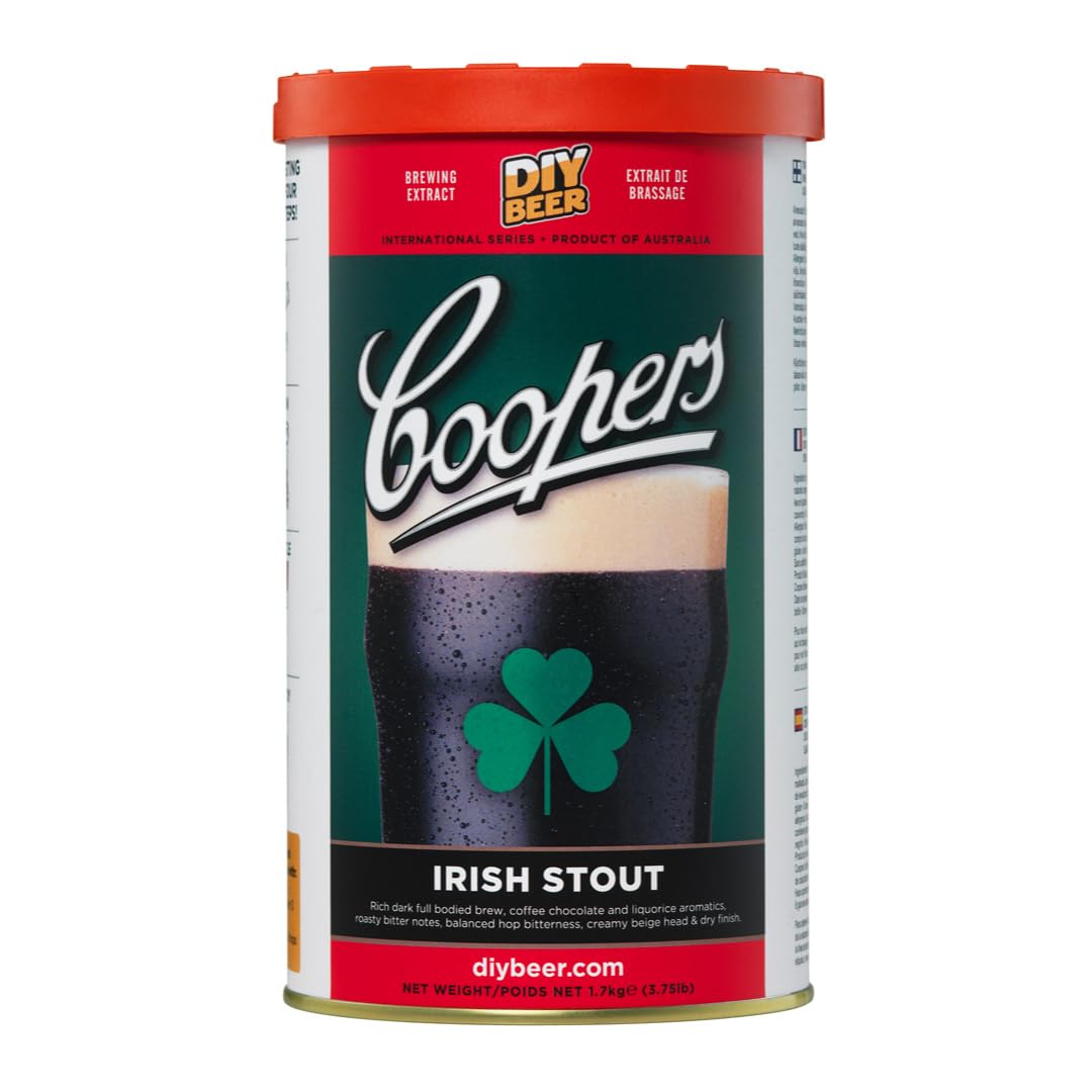 Coopers Irish Stout - Kit per birra, 1,7 kg