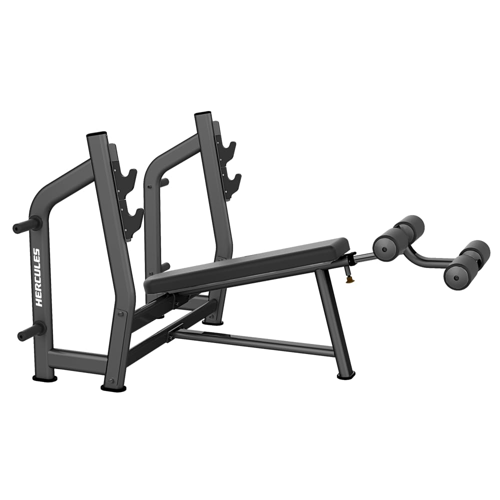 Hercules Fitness Olympic Decline Bench Multipurpose Home Gym Bench|Weight Training Fitness Bench Decline|Weightlifting Bench|Utility Bench for Full Body Workout Bench, 180 kg Limit-image-43