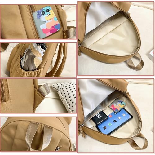 Capybara Backpack Nylon Capibara Bag Kawaii Capivara Backpack Cute Kapibara Bag Capy Bara Cappy Barra Daypack (Pink,Medium)2