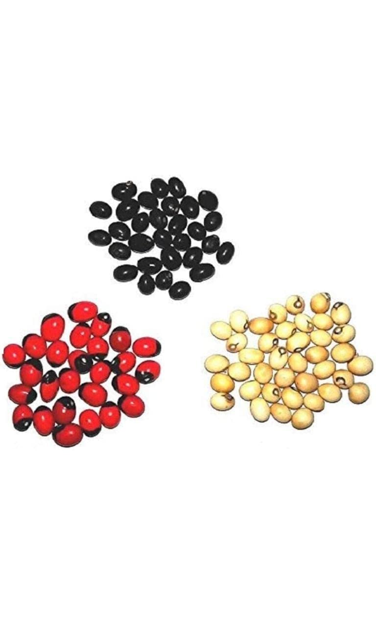 Anshraj Chirmi Gunja Seeds 153 Pieces 51 Pcs each Red, White & Black Seeds for Mahalaxmi Puja (B0BY51XNYZ) Amazon Price History, Amazon Price Tracker