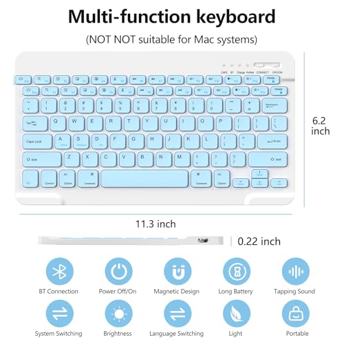 aMZCaSE iPad Pro 13インチ用 キーボード付きケース (M4、2024) の商品画像 6