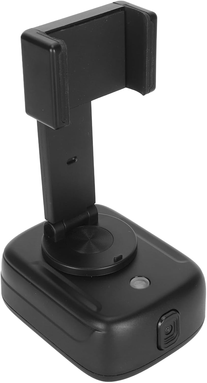 Smart Auto Face Tracking Phone Holder with Gesture Recognition for Vlogging Live Streaming