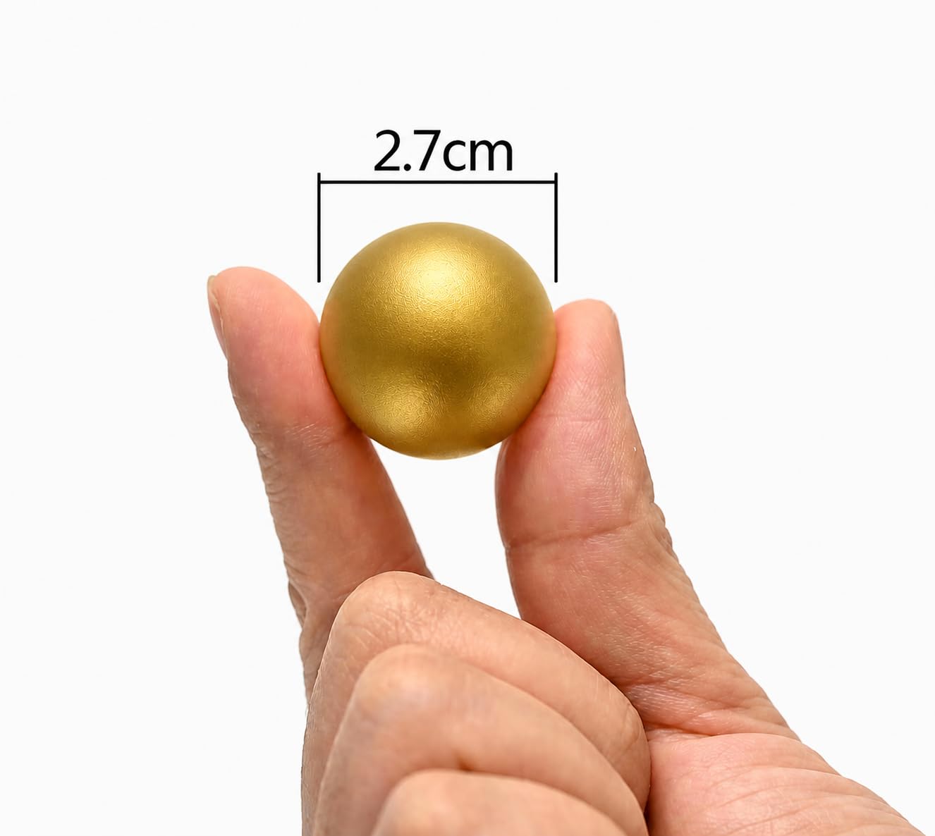 Amazon | TAKASUE 小さい ピンポン玉 27mm 金色 (ゴールド) 10個 卓球