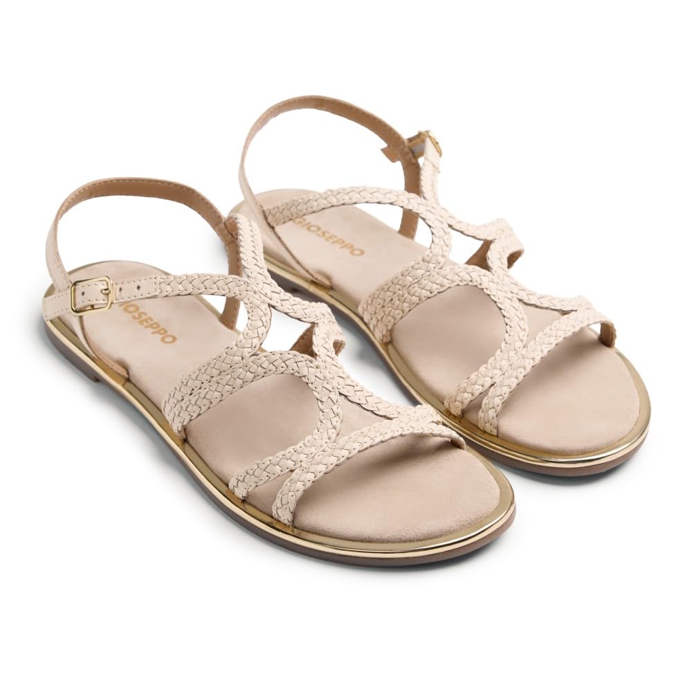 GIOSEPPO Ladies Nekubu T-Strap Ivory 37 EU