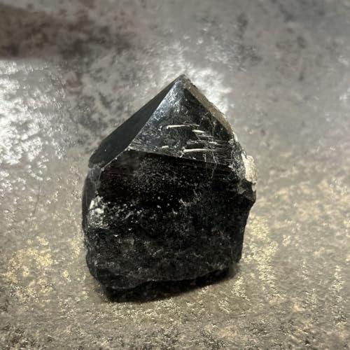 モリオン原石　黒水晶　チベット産　母岩　パワーストーン　天然石　鉱物　295g 51reJqz6rHL.jpg