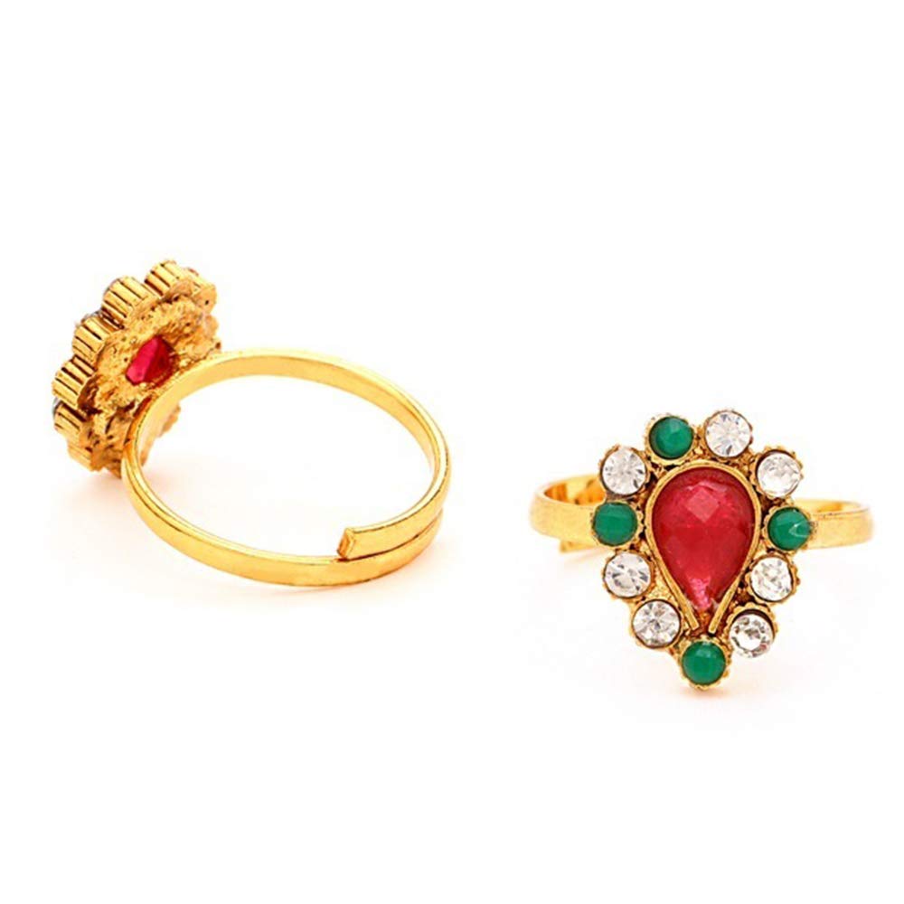 Sukkhi Glorius Gold Plated Australian Diamond Stone Studded Toering for Women (B014UXJBIY) Amazon Price History, Amazon Price Tracker
