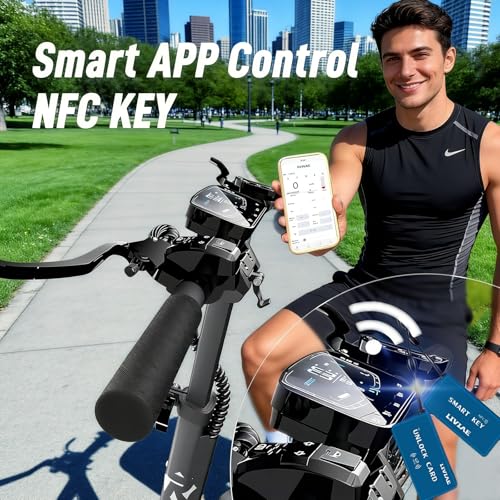 Image of YING LU 5000W Dual Motor Off-Road Electric Scooter for Adults, 50MPH All-Terrain Electric Scooter, Foldable Design with Adjustable Handlebars, 60V 25AH Long-Range E Scooter.