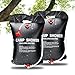 ASANMU Sac de Douche Solaire, 2 PCS 20L Douche Solaire de Camping Solaire Sac de Douche Portatif Extérieur pour Douche avec Flexible Commutable Tête de Douche Chauffe Eau Solaire pour Randonnée Voyage
