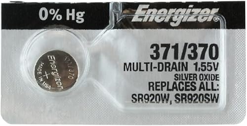 Energizer BOTÓN CELULAR BATERÍA 371-370TS ÓXIDO