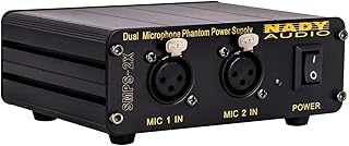 Nady SMPS-2X 2-Channel 48V Phantom Power Supply for Condenser Microphones