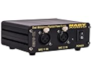 Nady SMPS-2X 2-Channel 48V Phantom Power Supply for Condenser Microphones