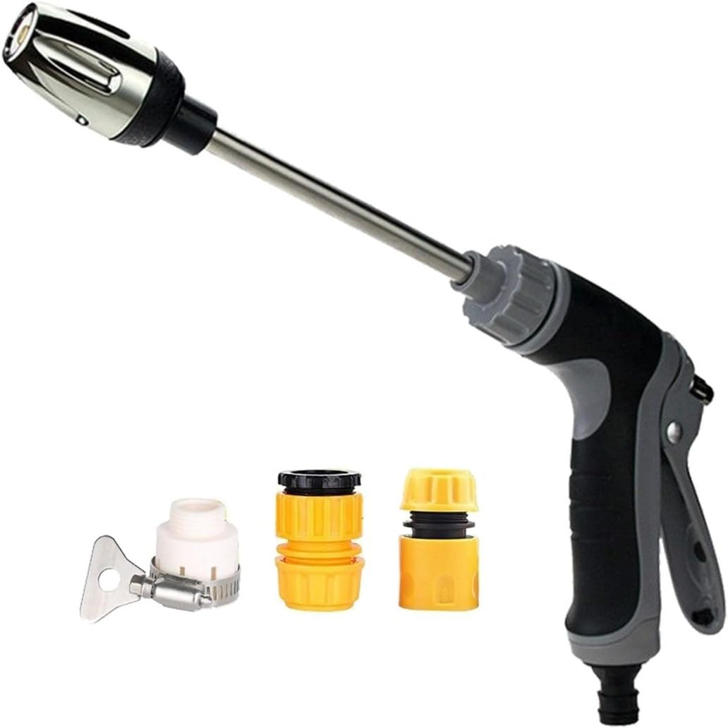 Jetterix Pressure Washer, 15x Powerful Cleaning Gun with Multi-Angle Nozzle for Car, Patio & Gutter(1pcs)