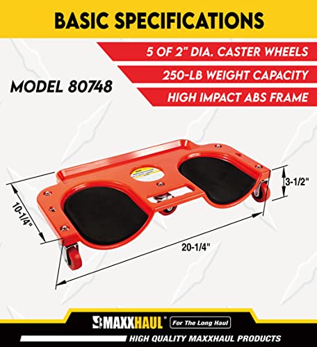 MaxWorks Rollende Kniepolster mit Werkzeugablage