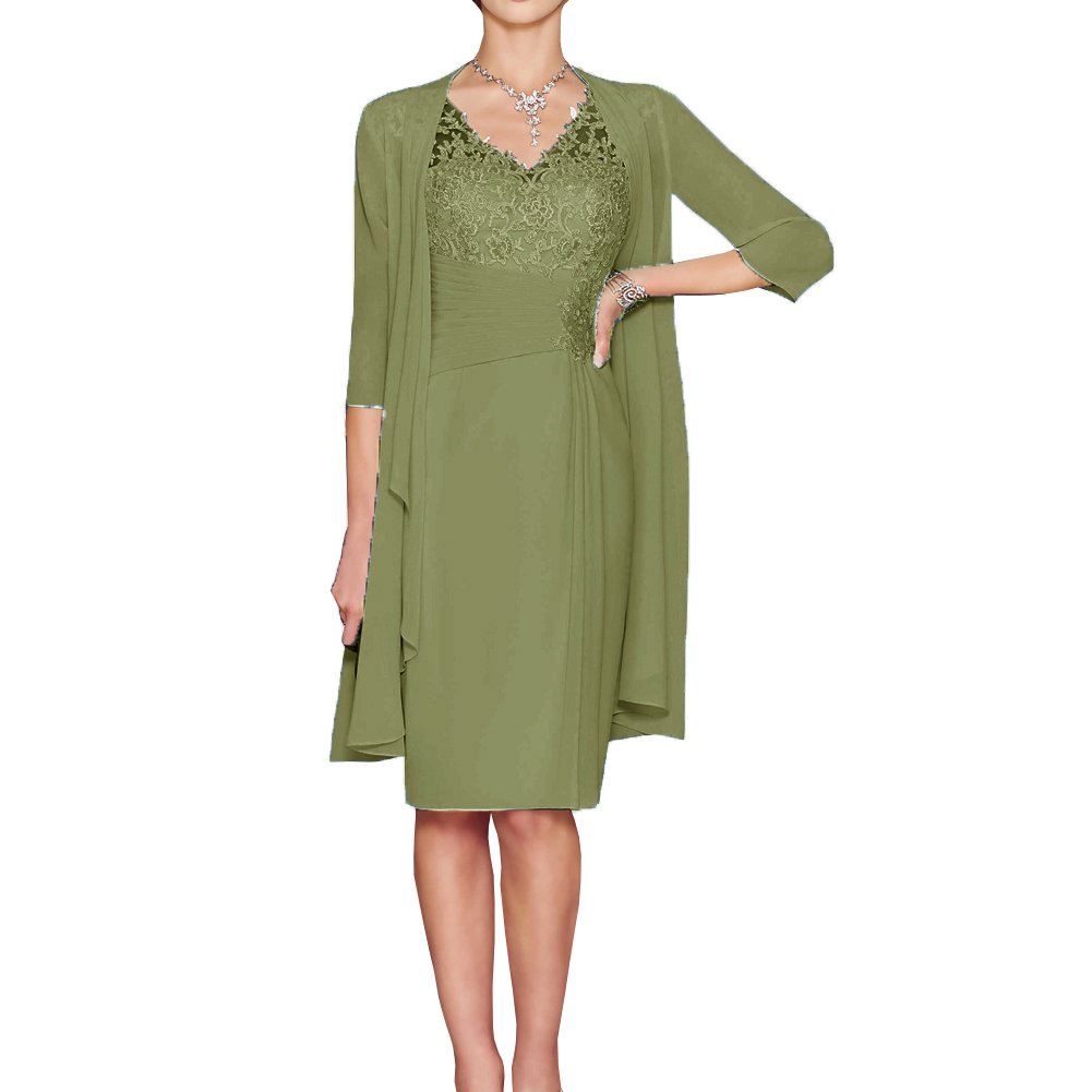 Shinegown Mother Of The Bride Dresses Two Piece Knee Length