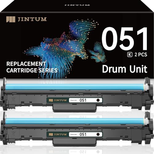 051 drum unit compatible with Canon 051 drum cartridge (2 pack) for imageCLASS MF269dw MF267dw MF264dw MF266dn MF263dn LBP162dw LBP161dn