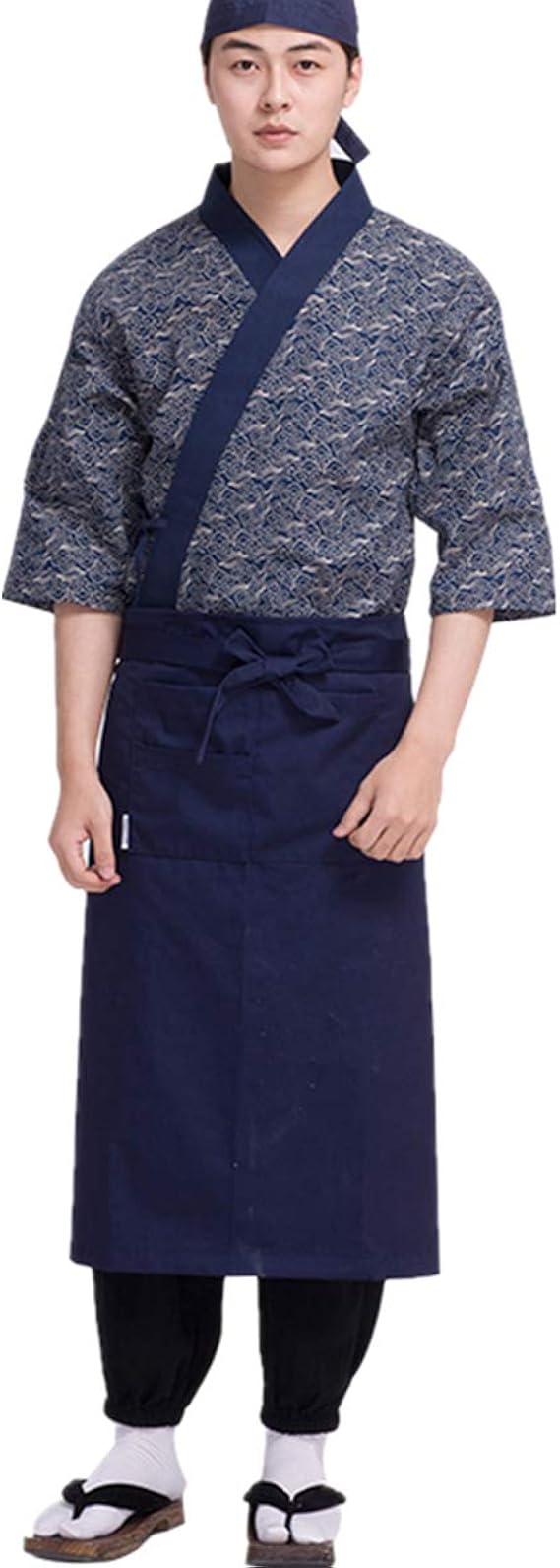 Amazon 和風ユニフォーム 作務衣上衣 メンズ 甚平 綿100 雲柄 和風制服 和食店 百貨店 旅館 甚平 通販 Amazon 和風ユニフォーム 作務衣上衣 メンズ 甚平 綿100 雲柄 和風制服 和食店 百貨店 旅館 甚平 通販