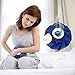 AZMED Ice Bag - Hot and Cold Reusable Ice Bags for Injuries 9-inch, Blue