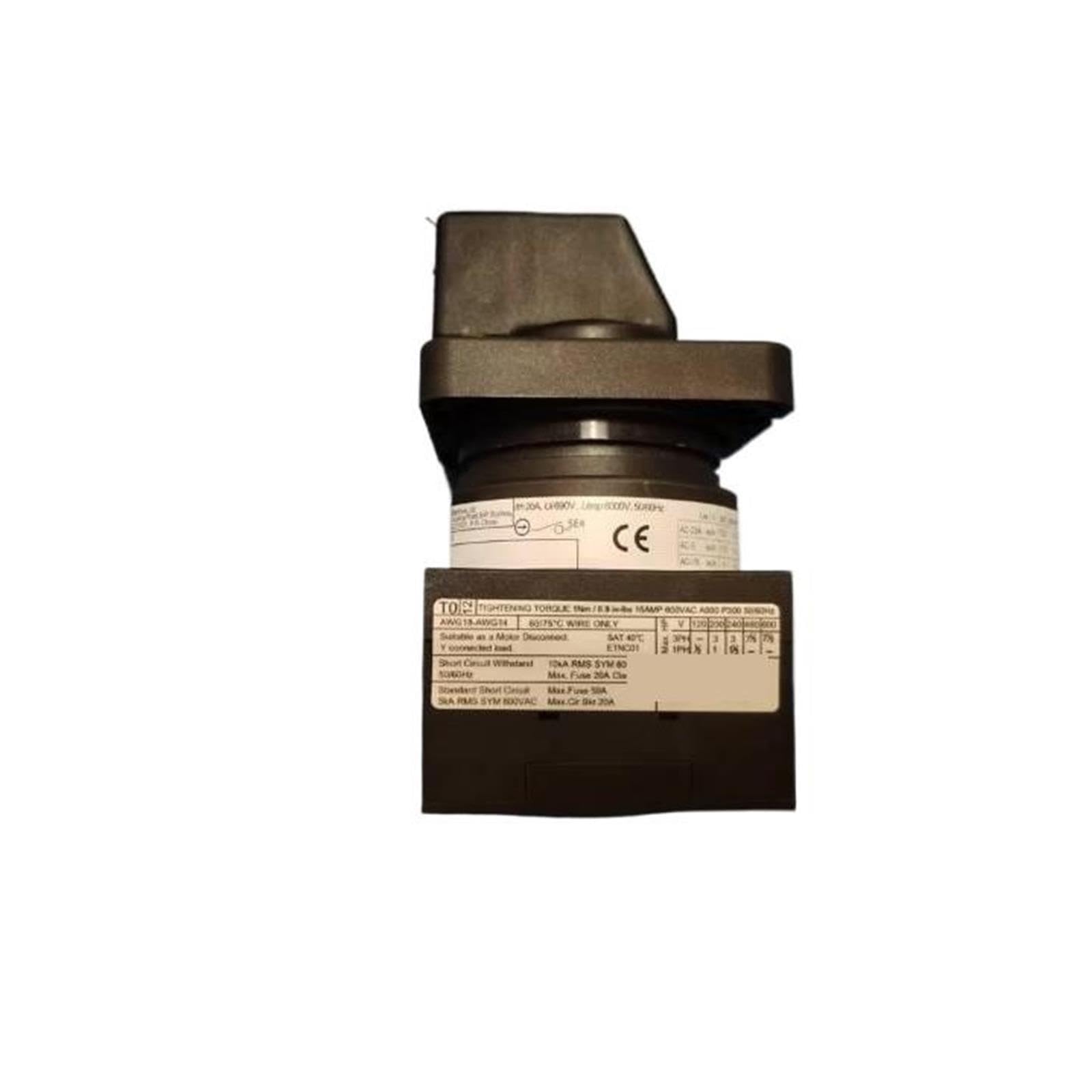 Sezionatore rotativo T0-3-8007/E for originale industriale